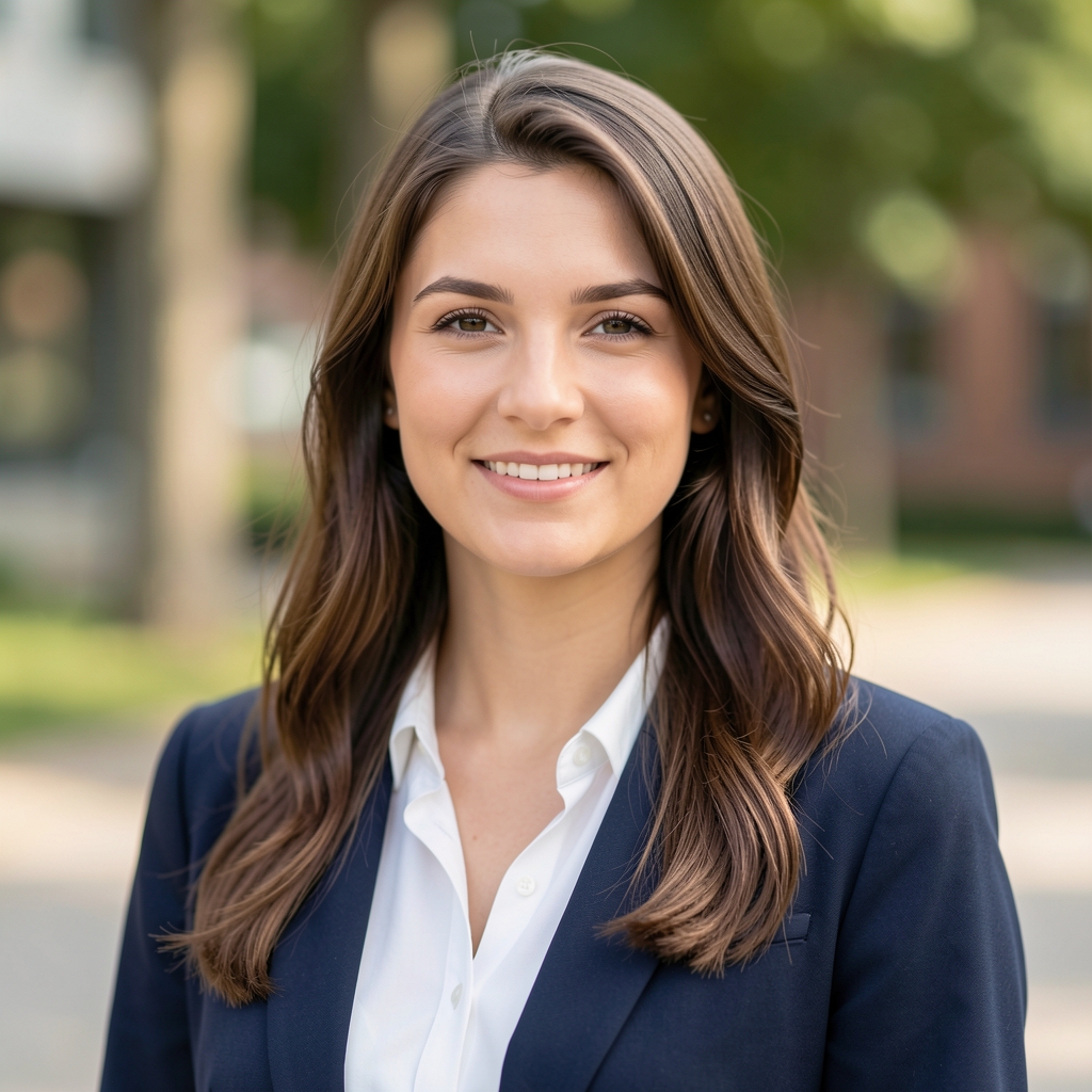 Professional headshot of Sofie Andersen, fixed income analyst at Vessel Financial Analytics, Copenhagen